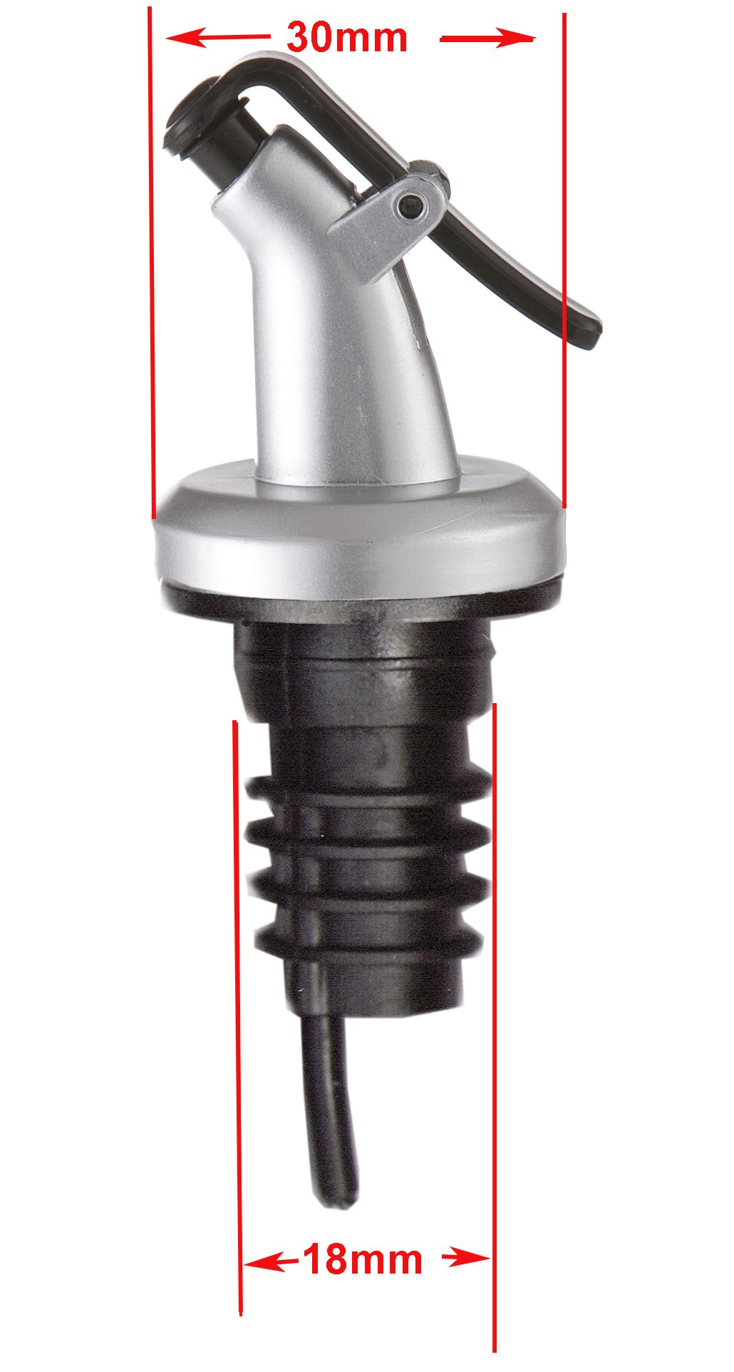 Cuisinox Juego de aceite y vinagre con cesta
