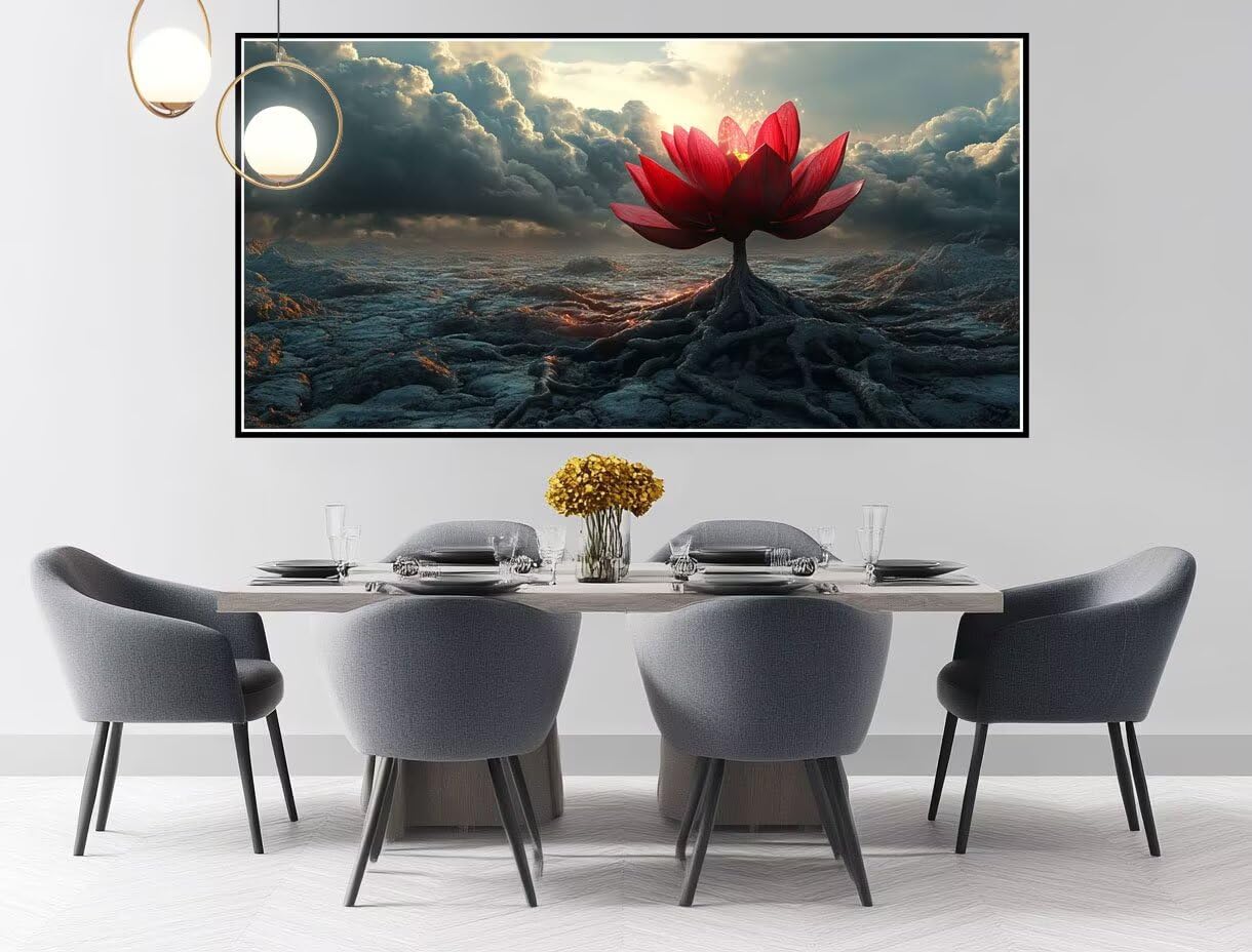 Loto Pintar por Numeros Adultos, Nube Pintar por Numeros, DIY Painting by Numbers Kits para Niños Oadultos Principiantes con Pinceles y Pinturas Acrílicas para Decoración Hogar Regalos 90x180cm XD-907