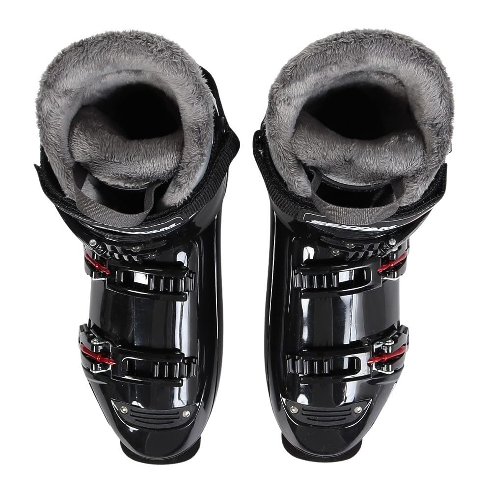 Amazon | レクザム スキーブーツ メンズ バックルブーツ REX A5 BK