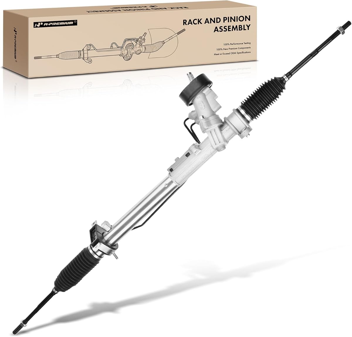 A-Premium - Hydraulic Power Steering Rack and Pinion Compatible with Volkswagen Jetta 2000-2005, Golf 2000-2006, Beetle 1998-2010