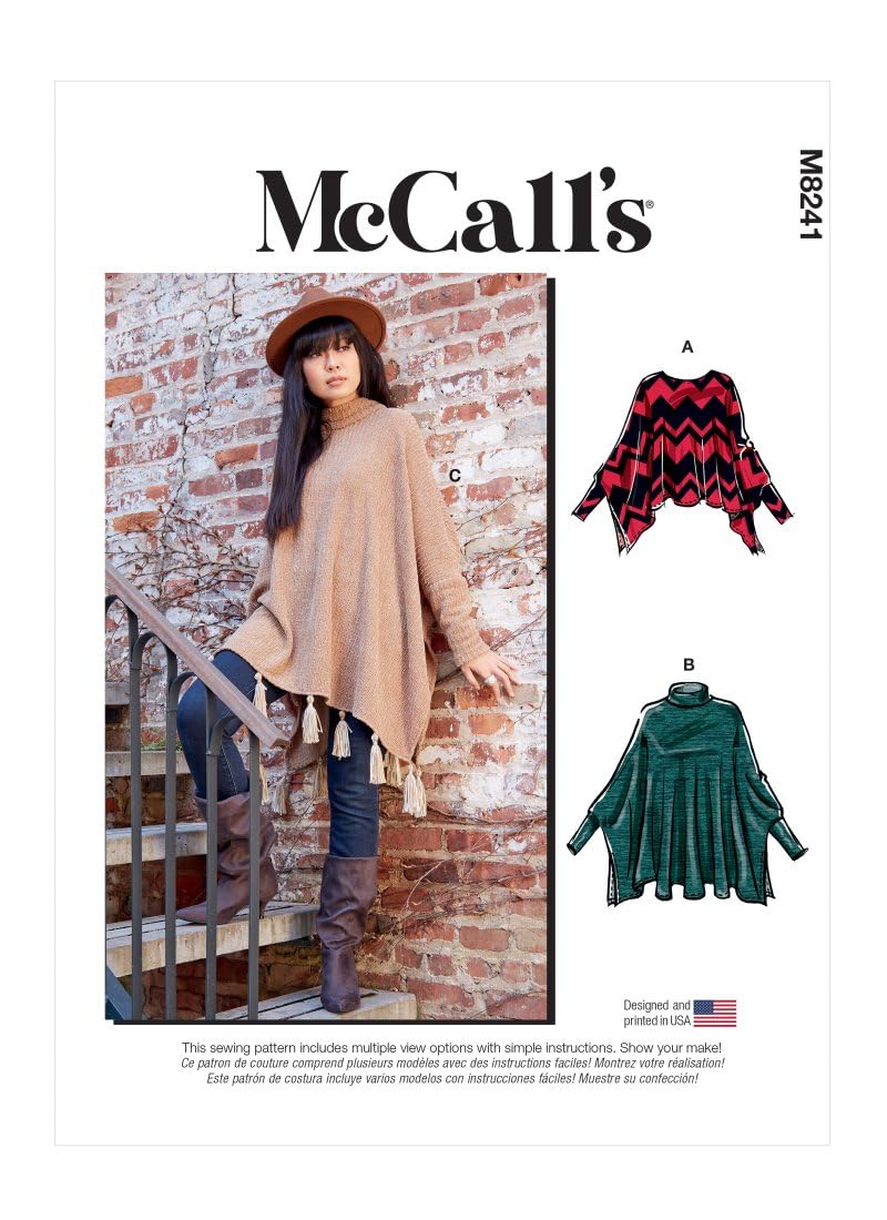 Patron de couture McCall's M8241A haut femme et gilet sans manche