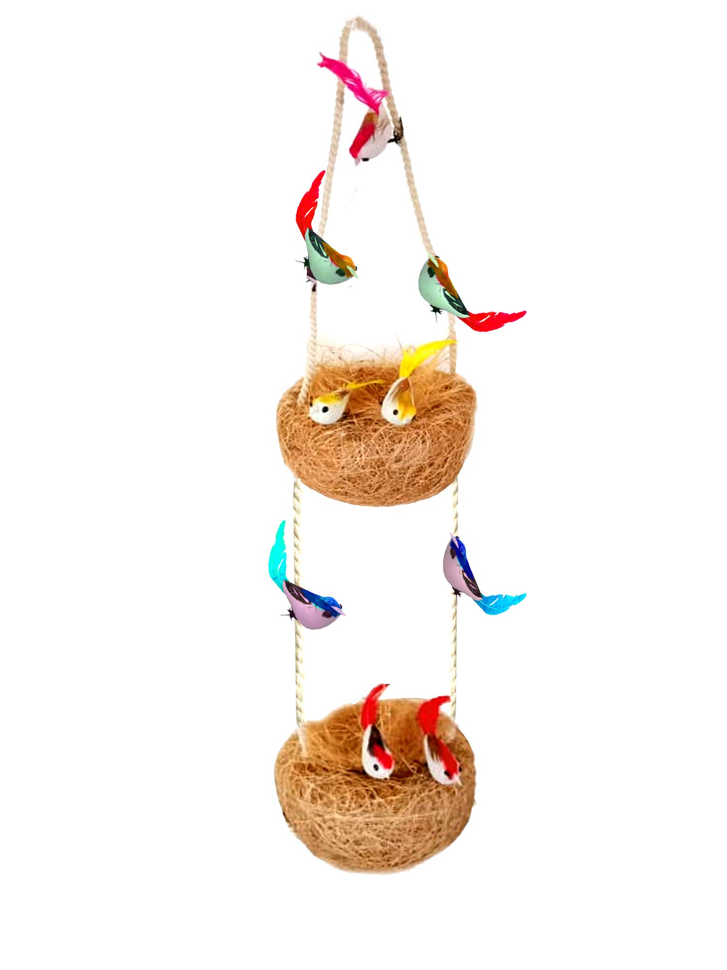LIVEONCE Set of 1 Two TYRE Decoration Bird NEST -(10 Birds)-Multicolor (B08KLGLDZD) Amazon Price History, Amazon Price Tracker