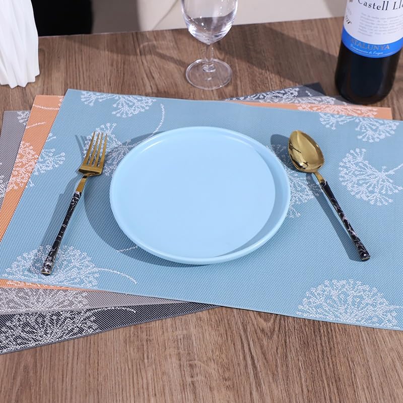 Set de table imperméable et isolant thermique résistant aux taches - 4
