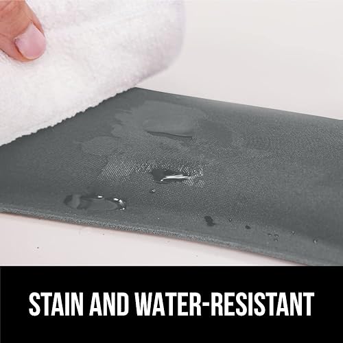 Miniatura 9 de Gorilla Grip - Reposamuñecas ergonómico de espuma viscoelástica de gel suave para teclado y mouse, antideslizante, para aliviar el dolor al