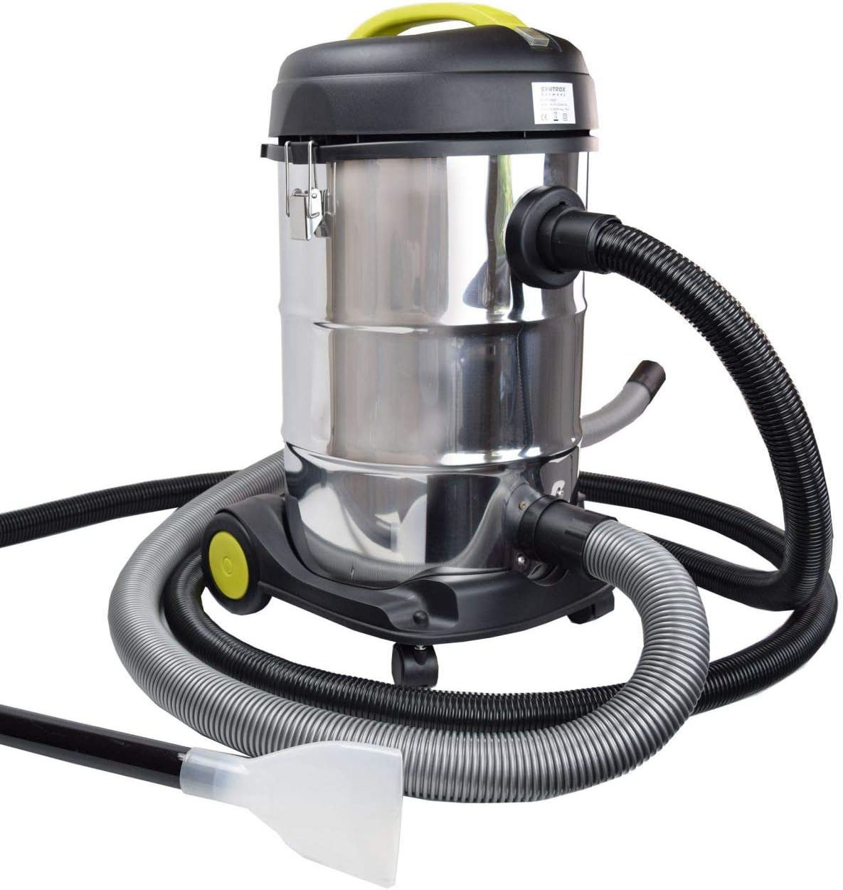 Syntrox Germany Pond Cleaner Sludge Vacuum Cleaner 2,000 Watt 30 Litres Stainless Steel