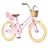 Girls Bike for 2-12 Years Old Kids 12-20 Inch Toddler Bike | with Training Wheels | & Basket | Bell Christmas Birthday Gifts for Kids