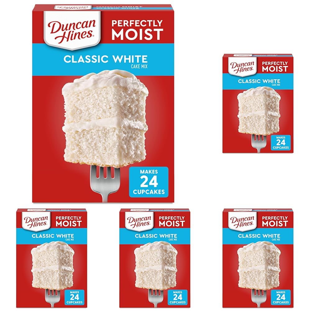 Amazon.com : Duncan Hines Classic White Cake Mix, 15.25 oz. (Pack