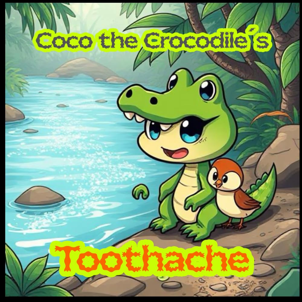 Coco the Crocodile's Toothache: A Heartwarming Tale About Friendship, Bravery, and Kindness for Kids Ages 3-7 (Bedtime Stories for Children | Picture Books About Animals and Acceptance)