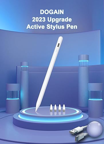 Miniatura 7 de Lápiz óptico para pantallas táctiles, pantalla eléctrica, bolígrafo para tableta, punta POM, bolígrafo táctil digital magnético compatible con