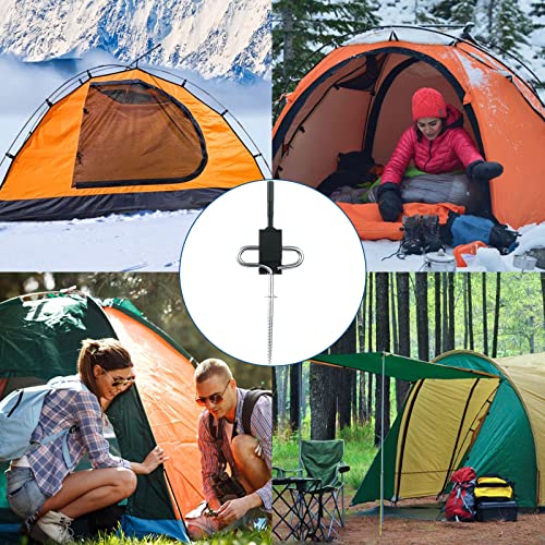 MUMUBOAT Ice Anchor Drill Adapter, Ice Fishing Shelter Accessories, Universal for Ice Anchors