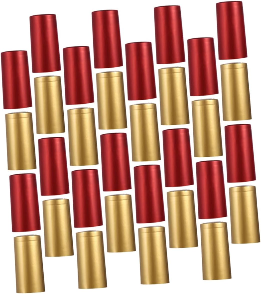 400pcs Bottle Cap Bottle Shrink Wrap Wine Shrink Wrap Heat Shrink Closures Wine Packaging Supplies Bottle Sealing Shrink Wrap Bottle Seal Shrink Wrap Heat Shrinkable Cap Pvc