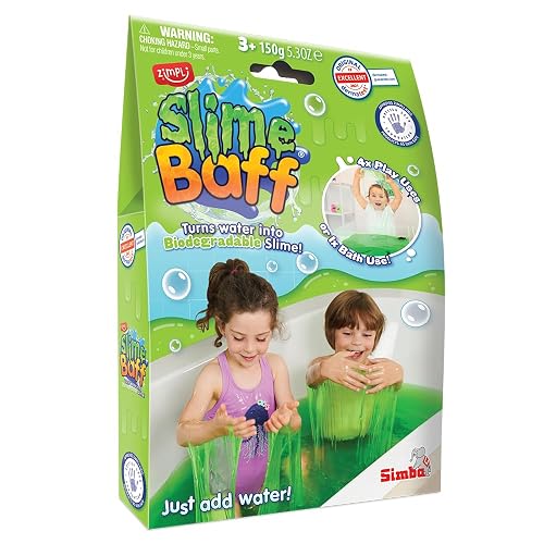 Slime Baff, Color Azul, Paquete de baño