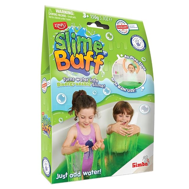 Slime Baff, Color Azul, Paquete de baño
