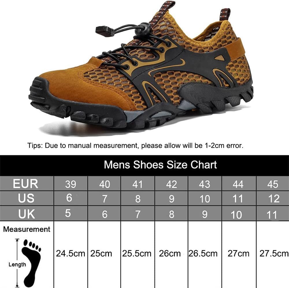 Scarpe da Trekking da Trekking, Scarpe da Passeggio da Uomo da Donna, Scarpe da Trekking in Rete Traspirante Casual Leggera, per L'arrampicata sul Trekking All'aperto, Grey, 40 EU