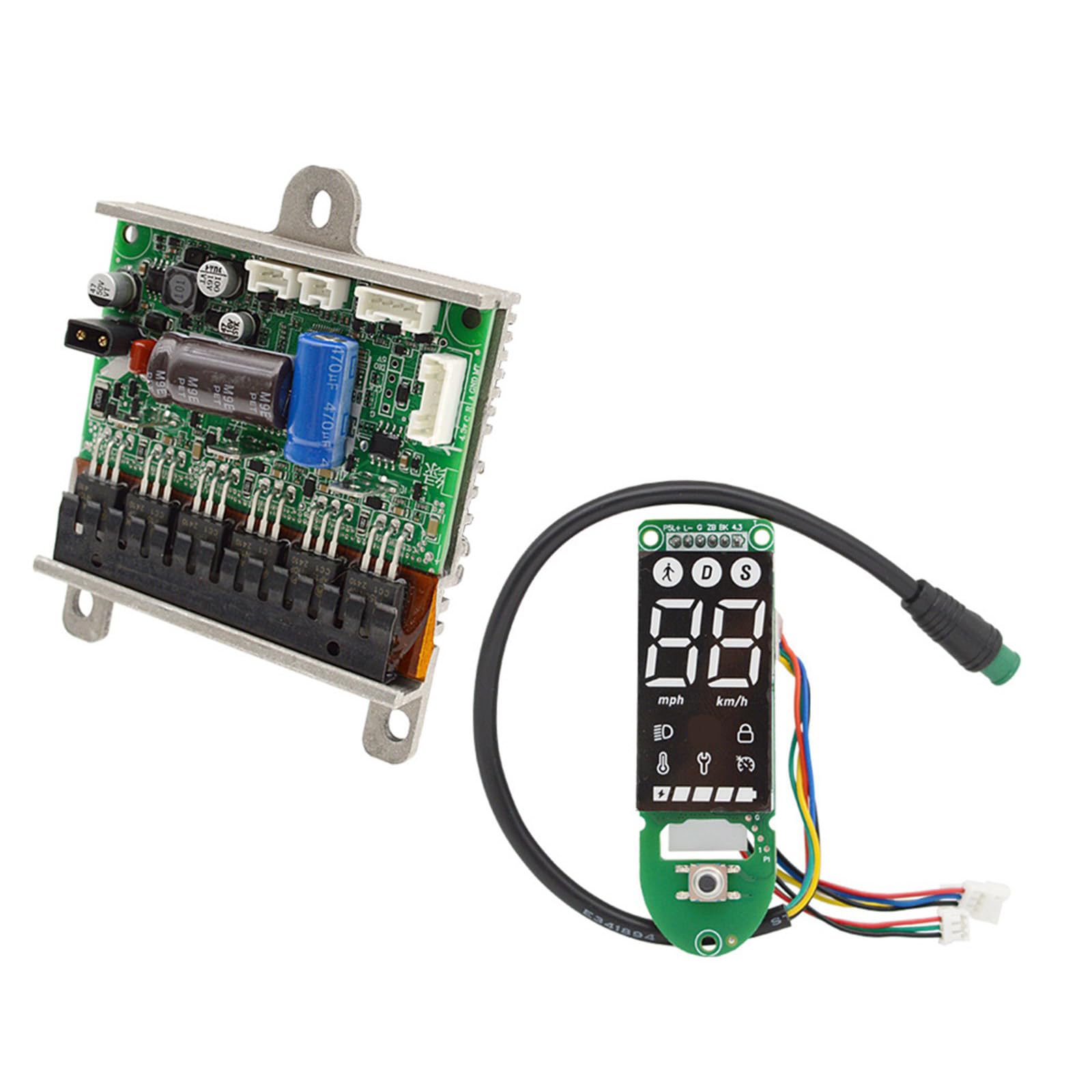 Piezas de reparación para patinete 3 Lite tablero LCD con controlador de placa base