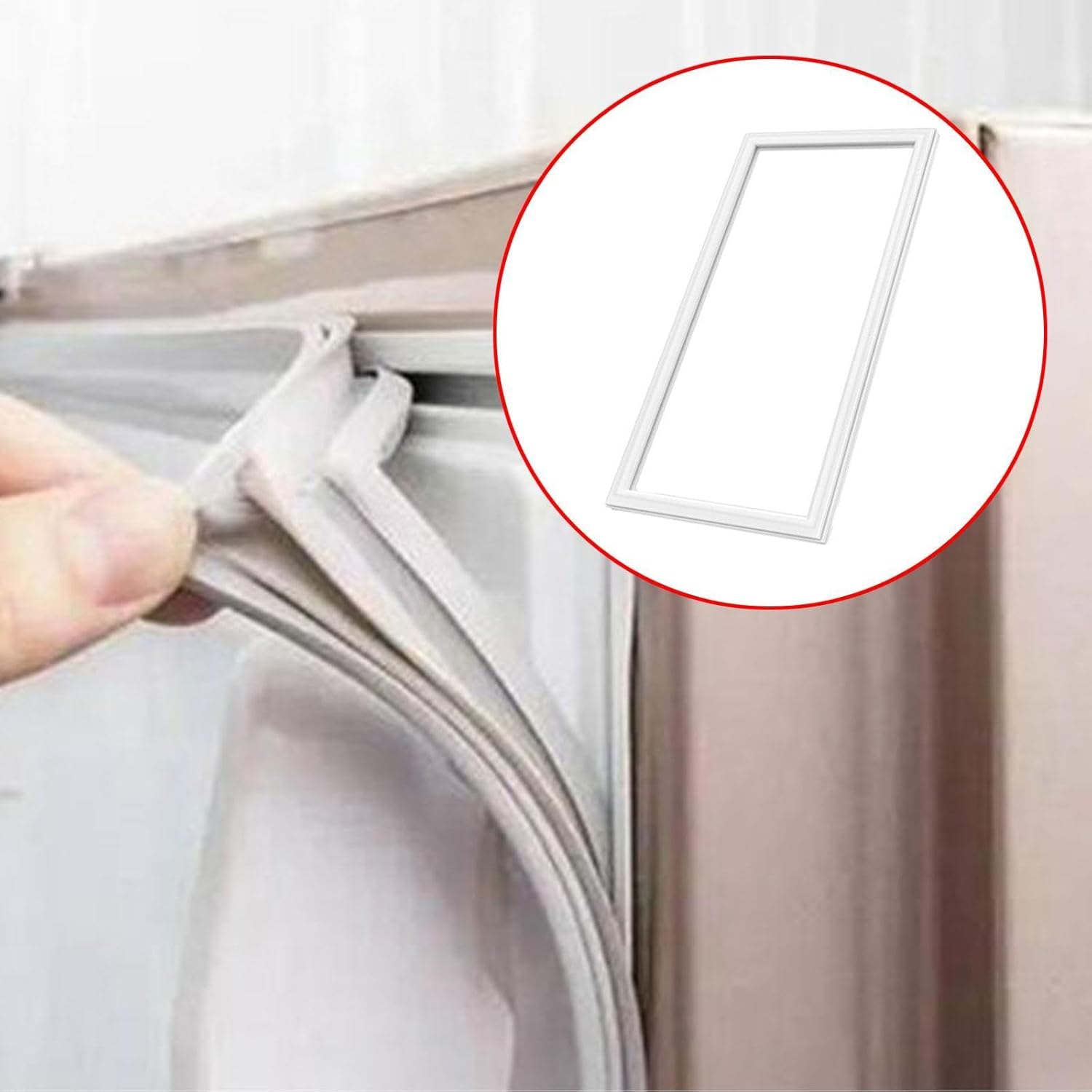 Generic Gasket Replacement Freezer Door Seal Replacement Part Accessories Universal Professional Upgraded 5304507199 Freezer Gasket