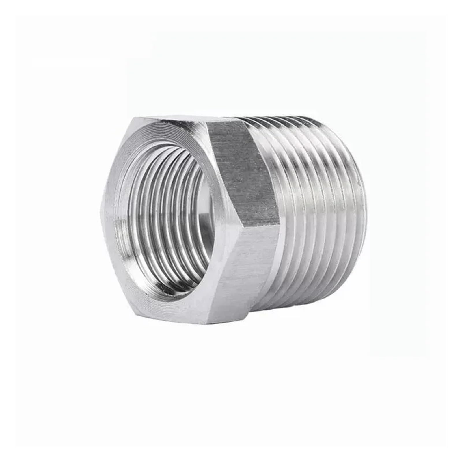 Adaptador NPT 3/8 a 1/8 de acero inoxidable para solucionar fugas de presión