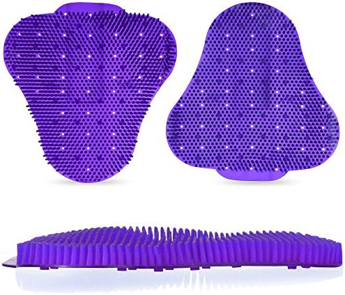 Urinal Screens Anti-Splash Anti-Block Fresh Scent Deodorant 1PC （Purple）