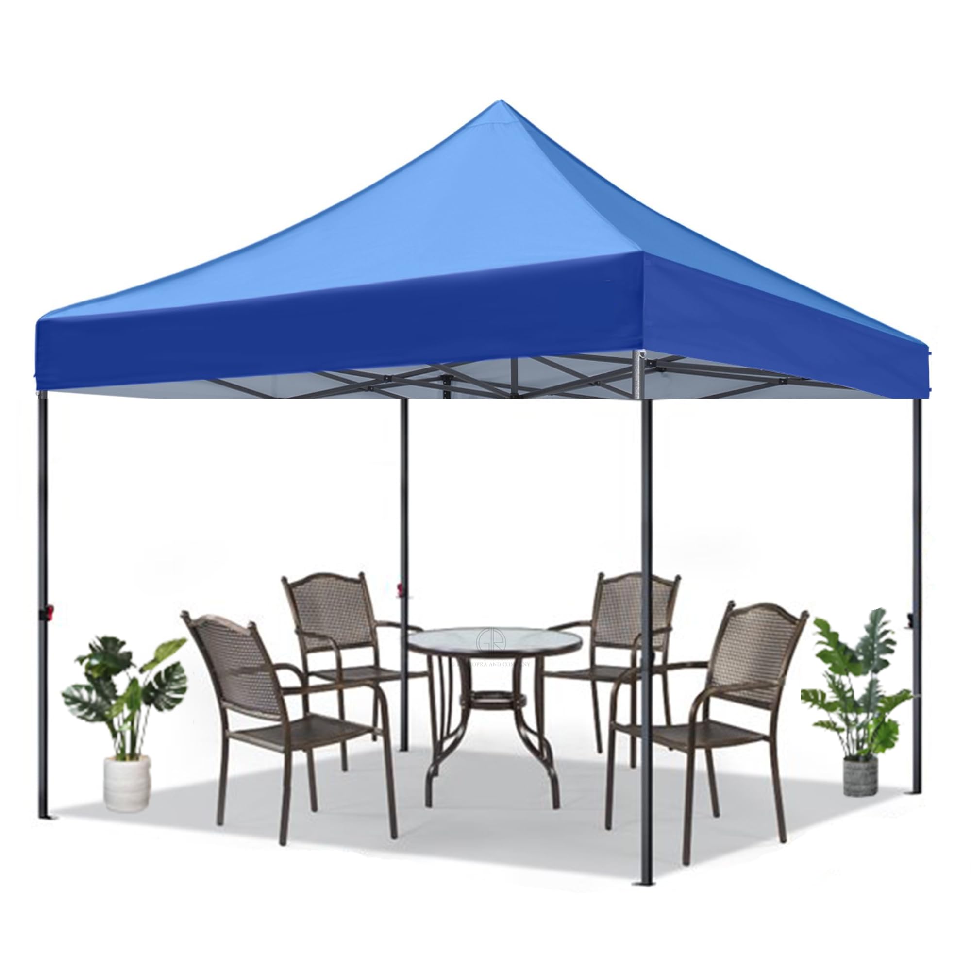 10x10 ft Outdoor Tent, Instant Folding Tent Completely Waterproof Perfect for Outdoor Living- Garden Canopy Tent for Decoration, Party, Events