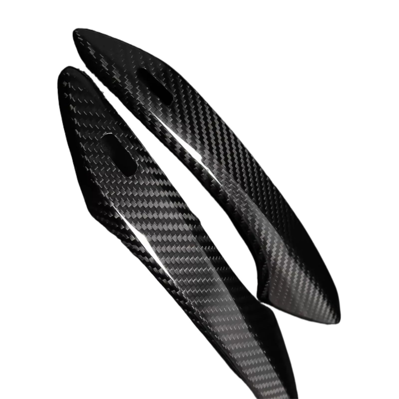 Iuyhgtr Carbon Fiber Car Exterior Door Handle Compatible With Lexus Nx300h Nx200t 2015 2016 2017 2018 2019 2020 Car Door Handles Covers Trims Decoration Exterior Accessories(2Ps)