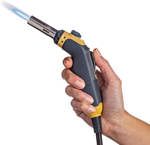 Miniatura 9 de Herramienta Bernzomatic FirePoint Creator, antorcha de mano de llama de precisión para uso con combustible Bernzomatic MAP-Pro o propano