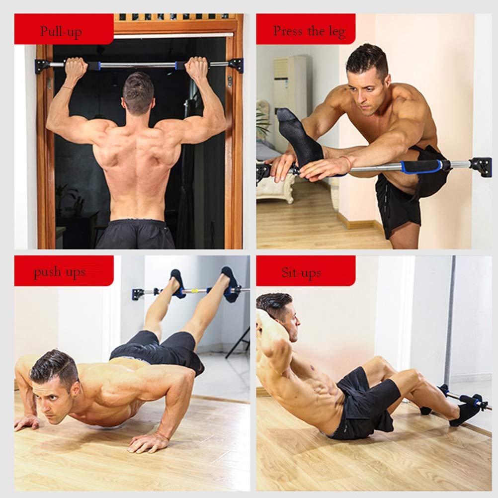 Pull up Bars GYHOME Porta, Pull-up del Corridoio, Attrezzi per L'allenamento per La Ginnastica Domestica, 75-150 Cm, Carico 200 kg ， 3 Dimensioni