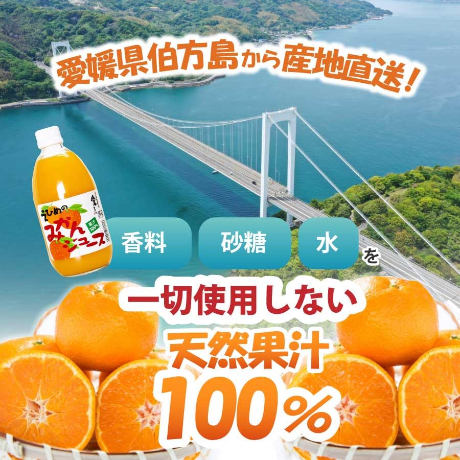 Amazon.co.jp: みかんジュース 500ml瓶×12本入 : 食品・飲料・お酒
