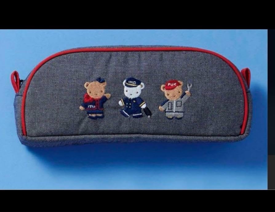 【新品・未開封】ファミリア　JAL ポーチ 新品未開封】 [ファミリア]JALオリジナル 軽量スポンジメッシュ