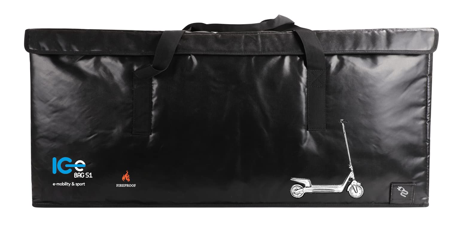 ICe Bag Bolsas Ignífugas para Patinetes Eléctricos - Protección contra Explosiones e Incendios de Baterías de Litio - Probadas Rigurosamente - Seguridad Certificada - Ideal para Hogar y Trabajo