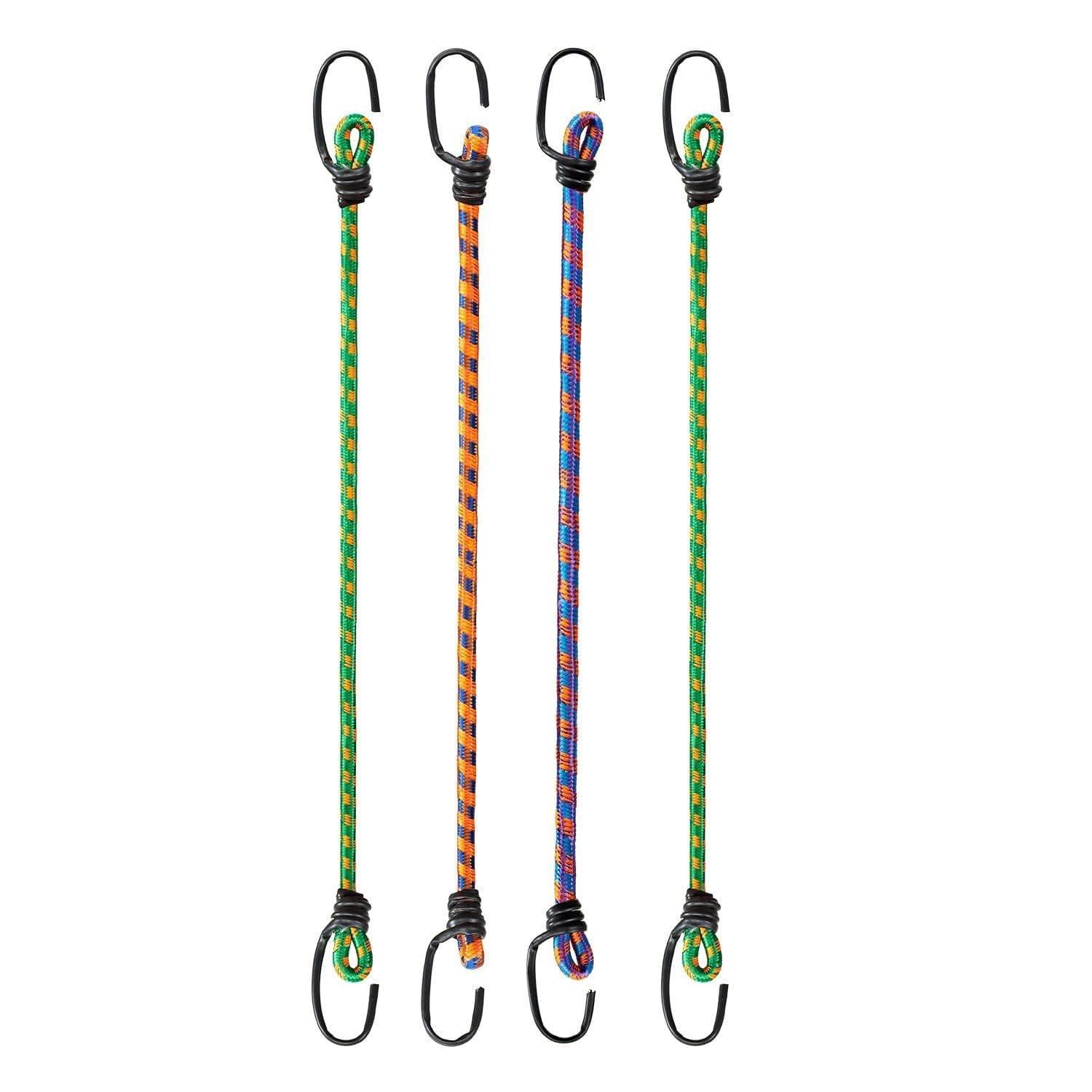 Bungee Rope Set, Stretchable Drying Rope with Hooks, Multicolour (4, Black, 5 ft) — Amazon image 9
