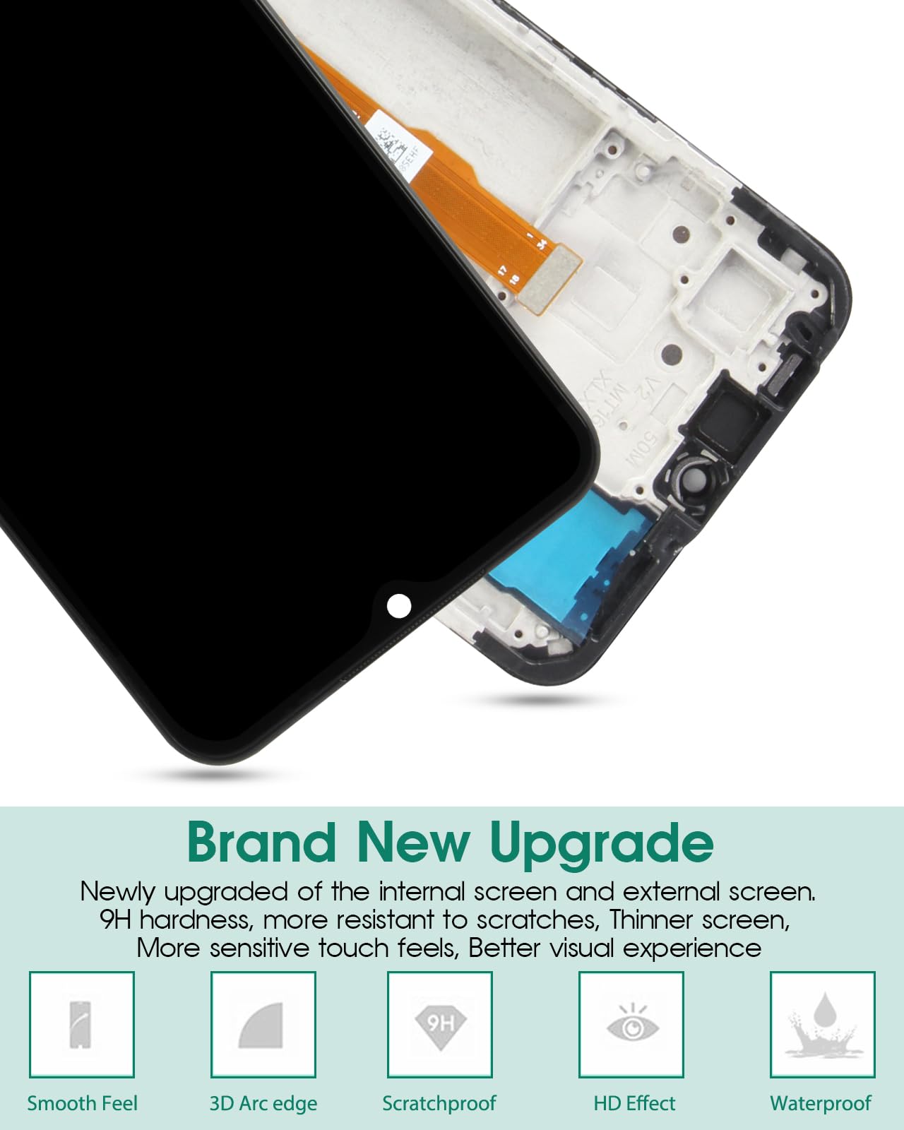 Display Sostituzione Vivo Y21 Series - Schermo LCD Touchscreen Con Cornice, Nero - Foto 12