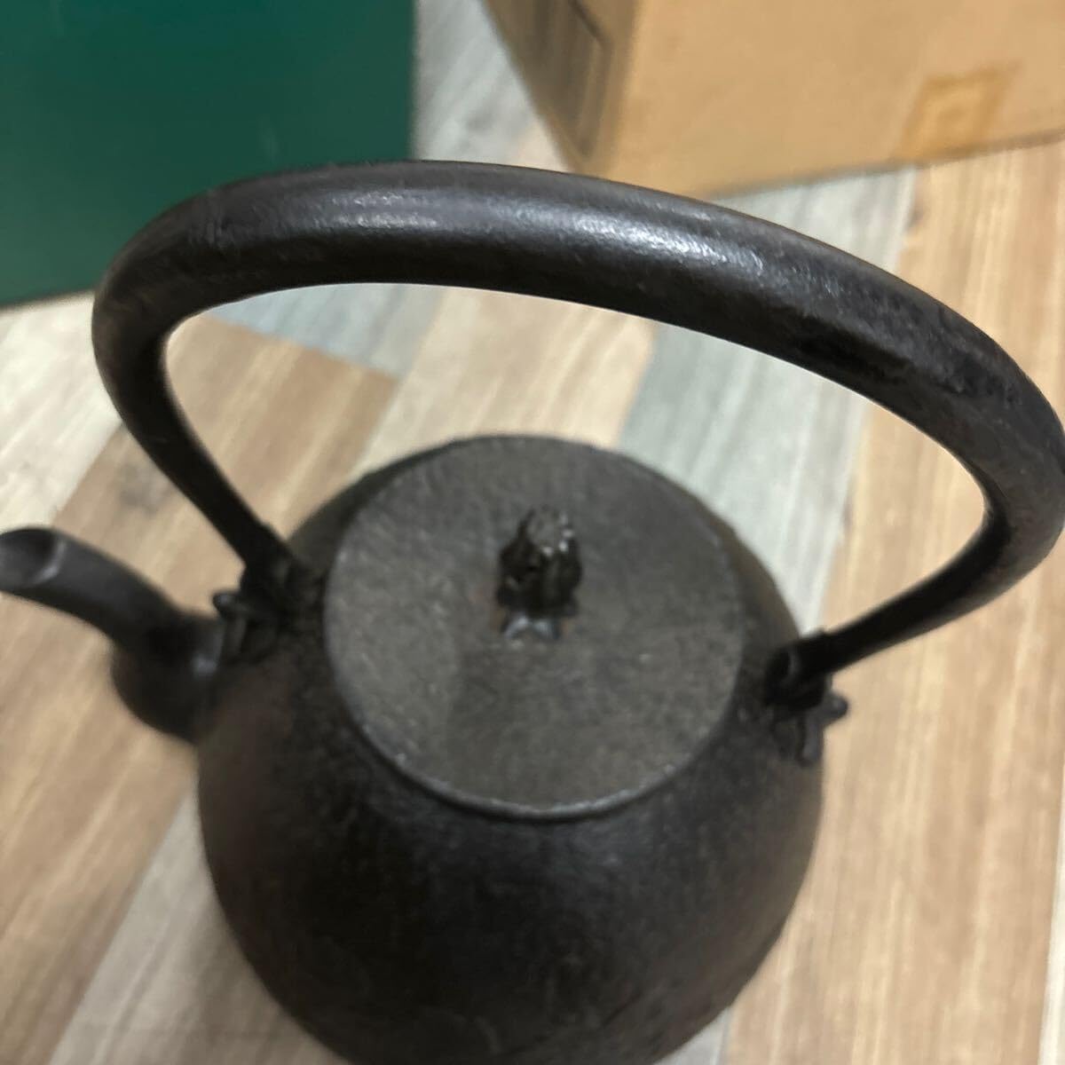 新品、未使用品、供箱、栞付 南部三厳堂 12型アラレ 南部