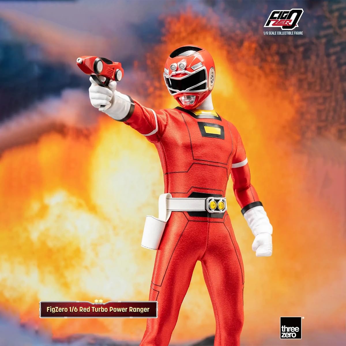 HiPlay Threezero 1/6 Red Turbo Power Ranger 3Z08130W0 Action Figure
