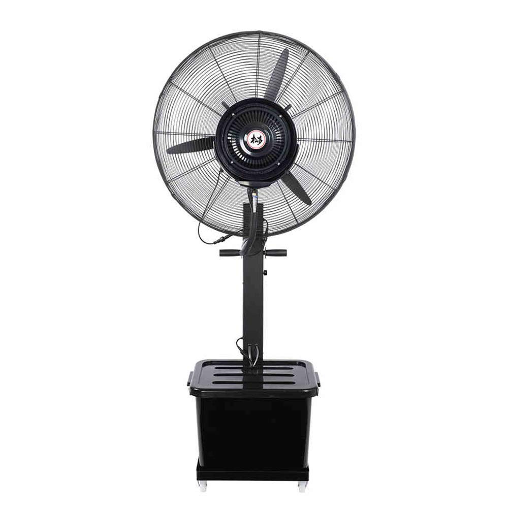 asdchZen Oscillating Pedestal Fan With Misting, 3 Speeds, 90°Oscillation, Copper Motor, Standing Fan For Home, Office, Greenhouse, Industrial Use,Copper-26inch-65cm-230W