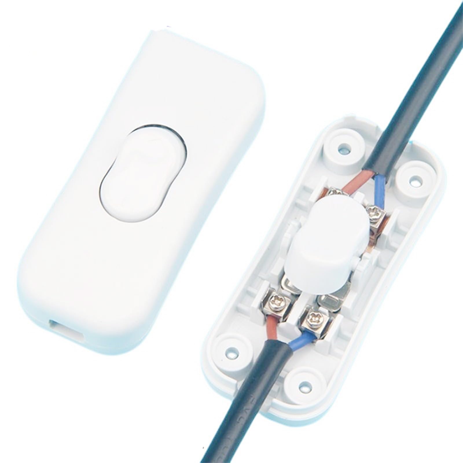 Lampada LED Bianco 230V Per Interruttori Con Terminali A Filo - AVE - Foto 4