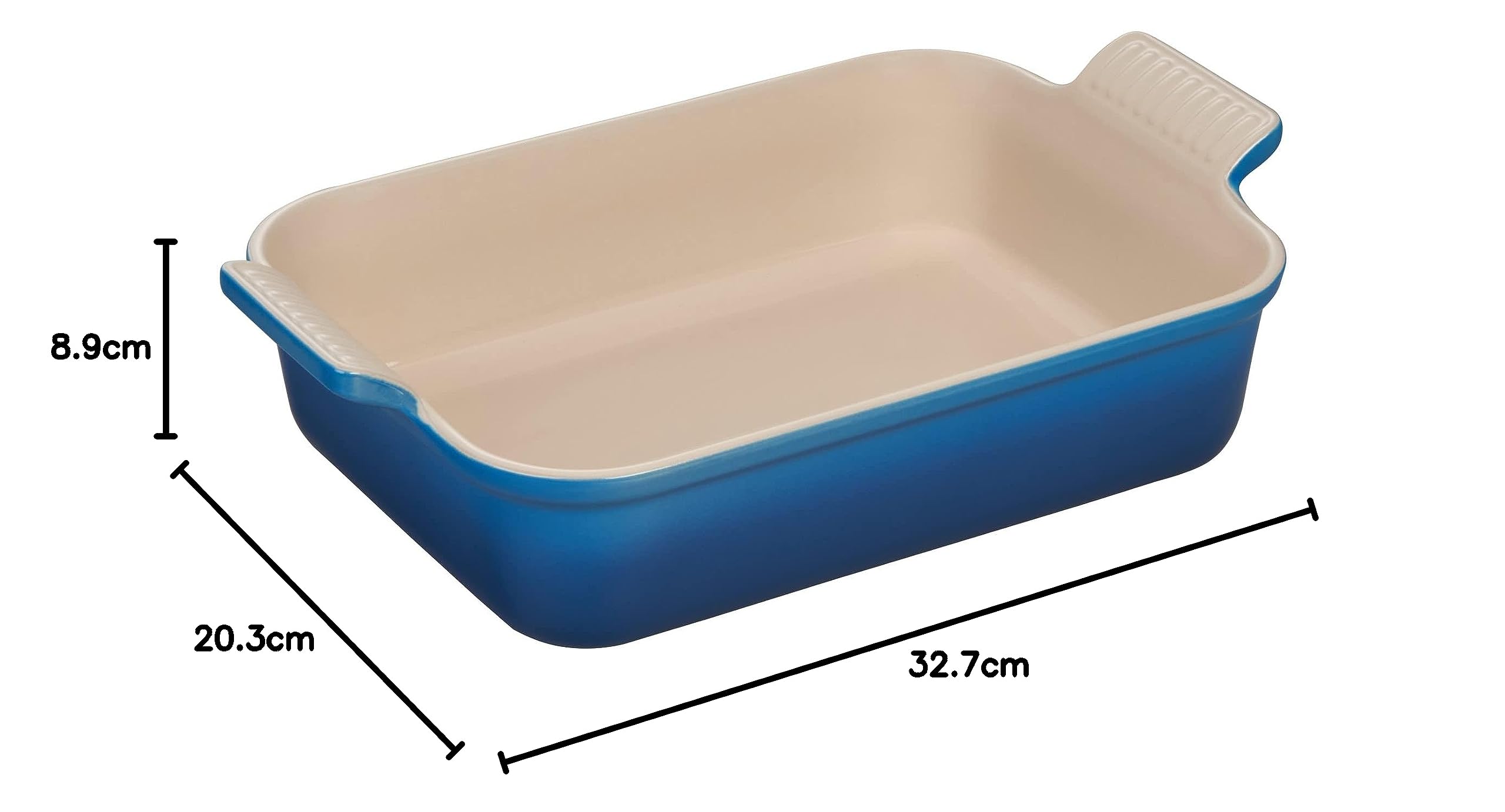Amazon | Le Creuset Stoneware Heritage Rectangular Dish, 2.5 qt