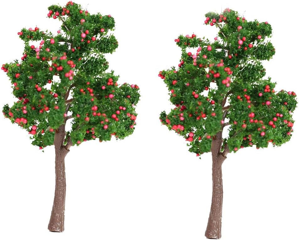 YES Art&Craft Plastic Apple Tree x2