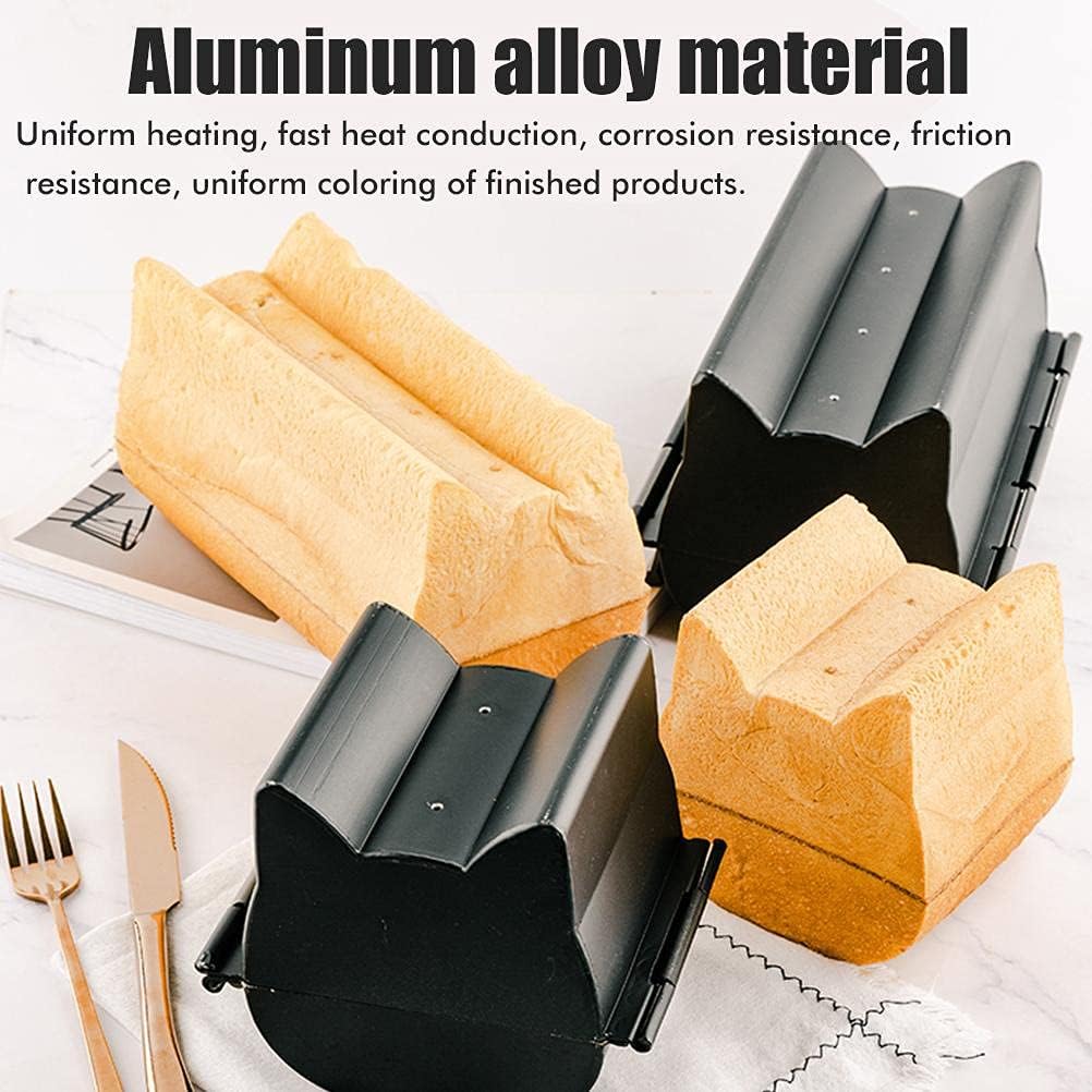 Bread Loaf Pan Non Stick Bread Cute Cat Shaped Bread Baking Tools for DIY Cakes Biscuits (Large)