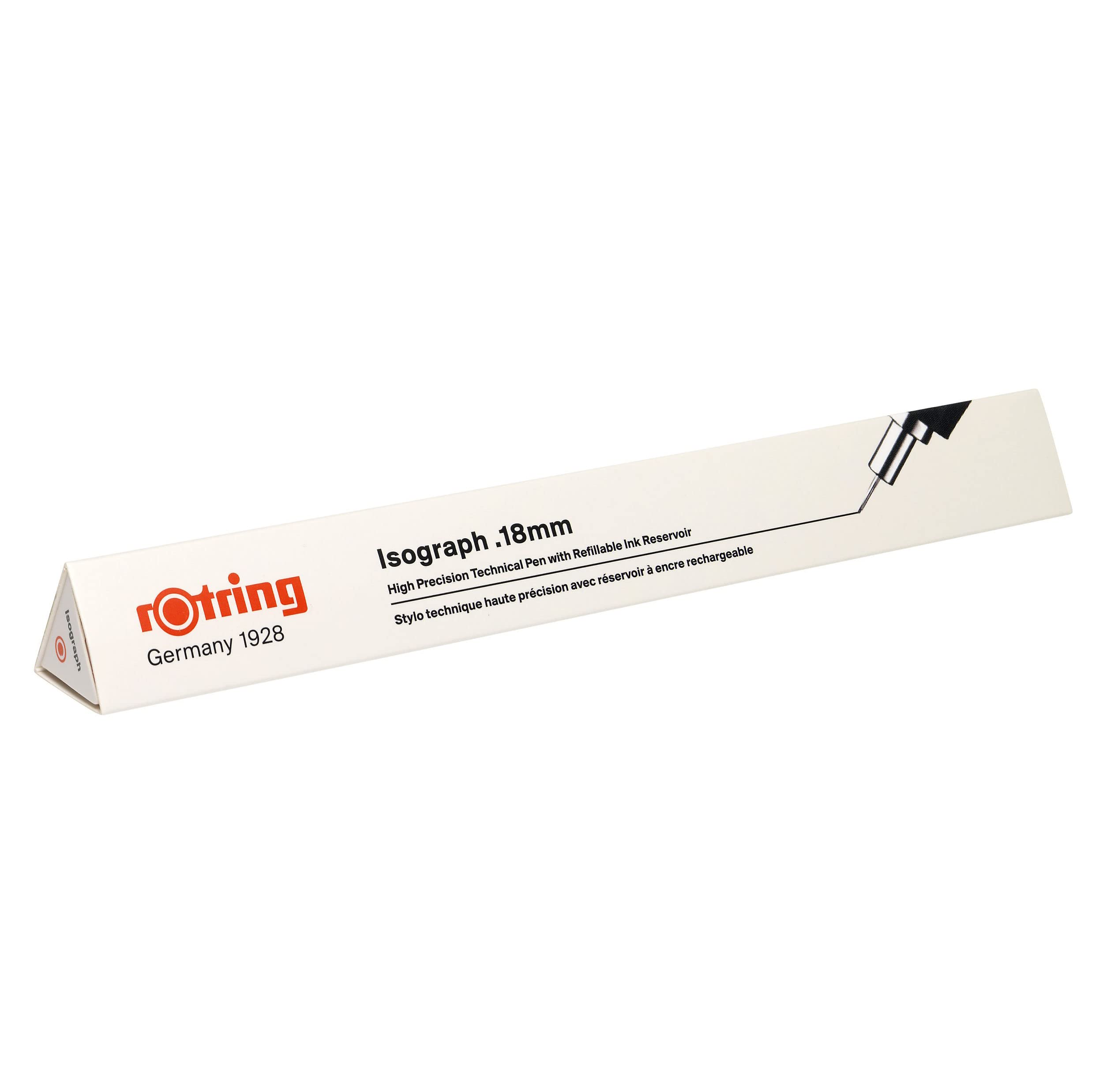 Stylo Feutre rOtring Isograph | 0,13 mm Fineliner Rechargeable