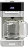 HADEN Quintessential 12 Cup Coffee Maker with120 Minute Keep Warm, Delay Brew, Adjustable Strength, Programmable Clock, and Anti Drip, Cedar Green/Chrome