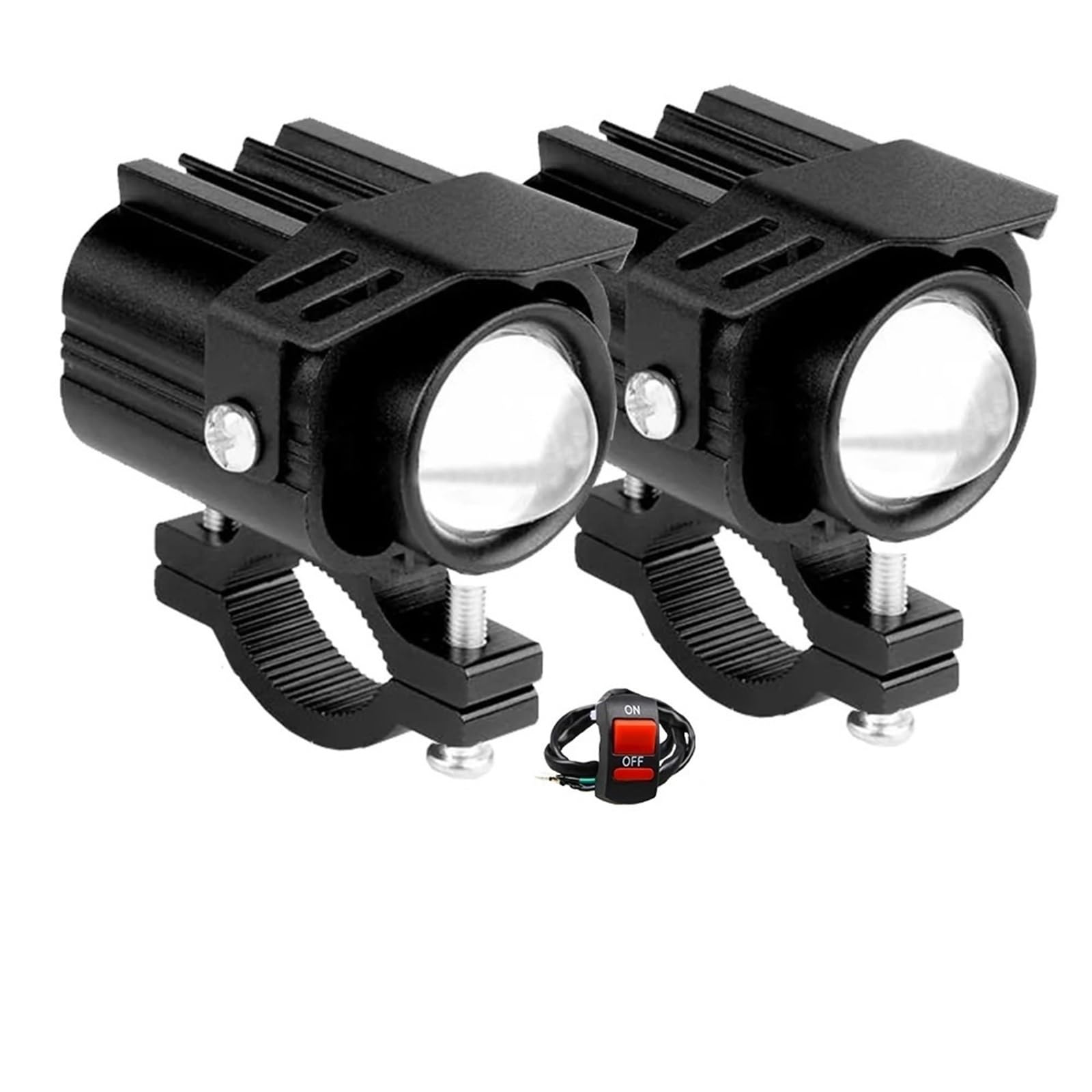 Anabbaglianti Lampada Impermeabile A LED Per Veicoli Elettrici, Fari Fendinebbia, Proiettore, Riflettore Per Auto E Moto Luci per motociclette(TK120M4 2pcs)