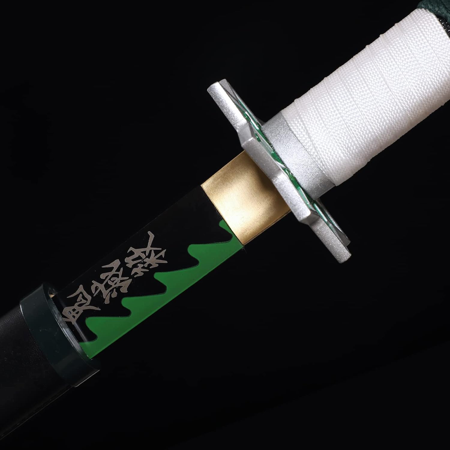 Wuton Demon Slayer Sword Sharp Real Metal Handmade Katana,41 inches 1060 high Carbon Steel,Battle Ready Samurai Swords Full Tang