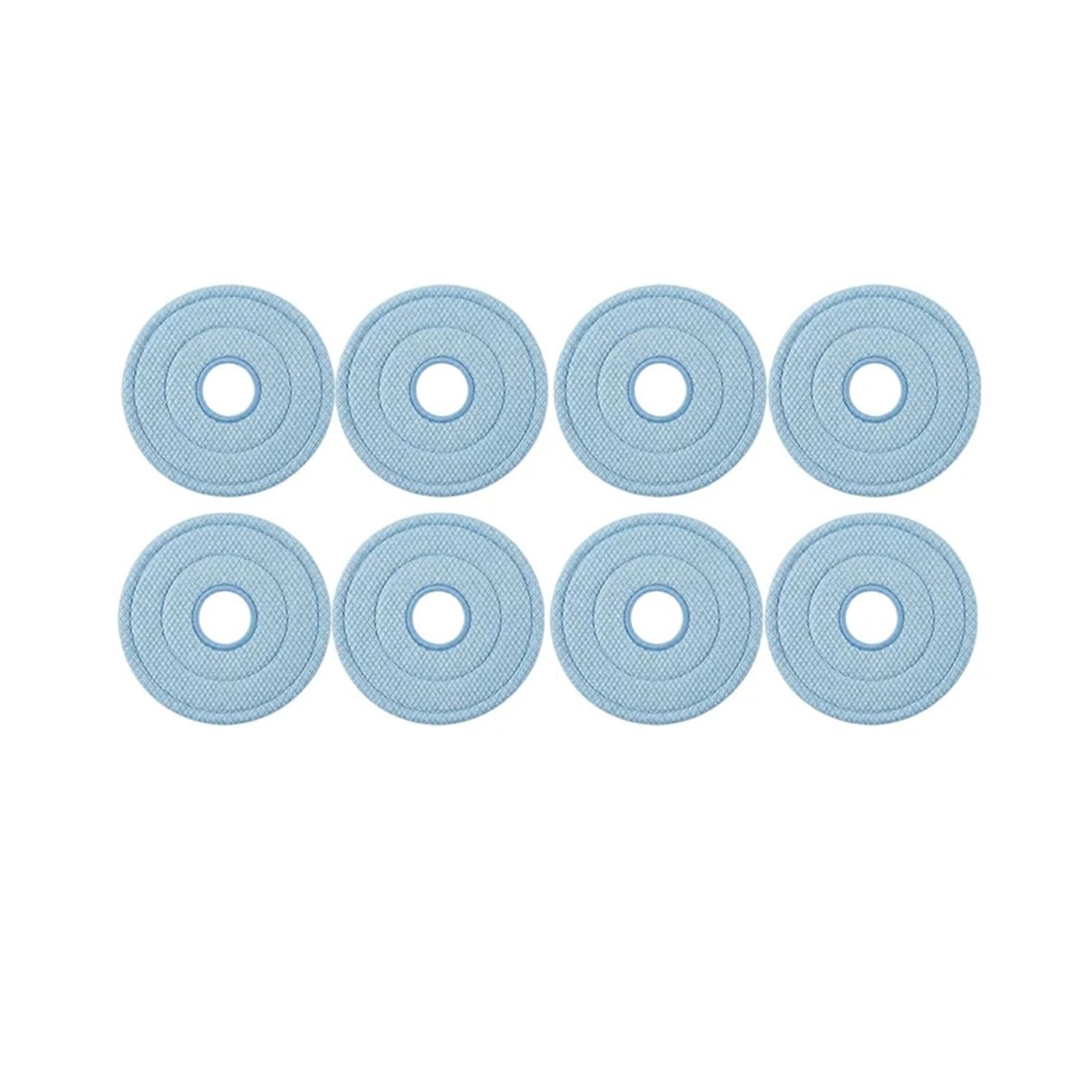Fish Scale Microfiber Mop Cloth，Compatible For Xiaomi，B101CN X10+S10+，Compatible For Dreame，S10 Pro L10S Ultra X10(8pcs a)