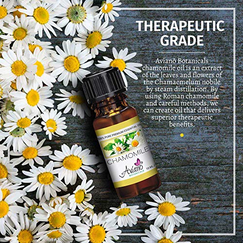 Roman Chamomile Essential Oil Ultra-Premium 100% Pure Therapeutic Grade - 10ml By Avíanō Botanicals - Thumbnail 7