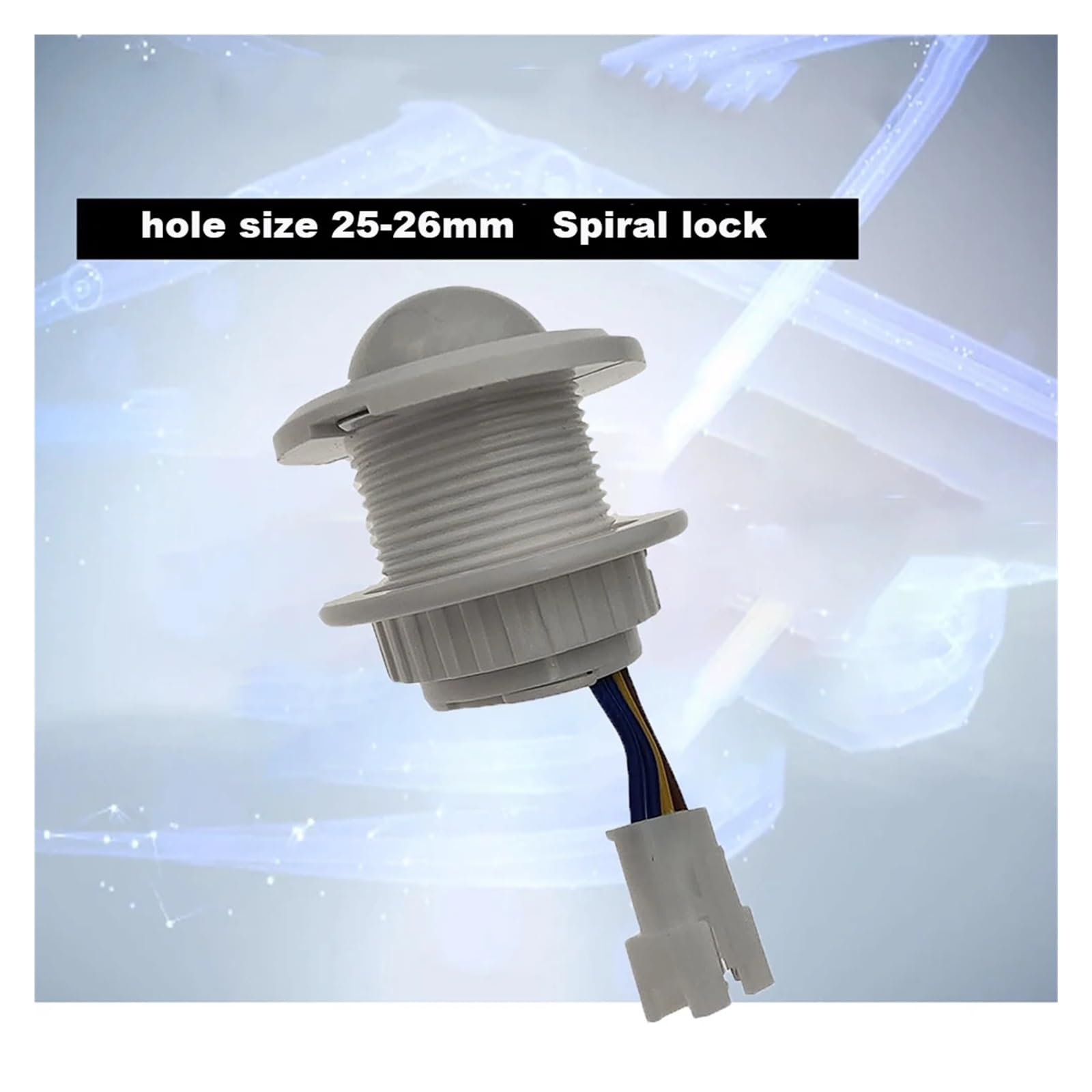 1 Interruptor de luz con Sensor PIR, Detector Inteligente LED, 110 V, 220 V, Sensor de Movimiento infrarrojo PIR, Interruptor automático.(A)