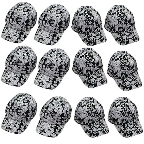 Image of Velvet Art Baseball Caps (Pack of 12)