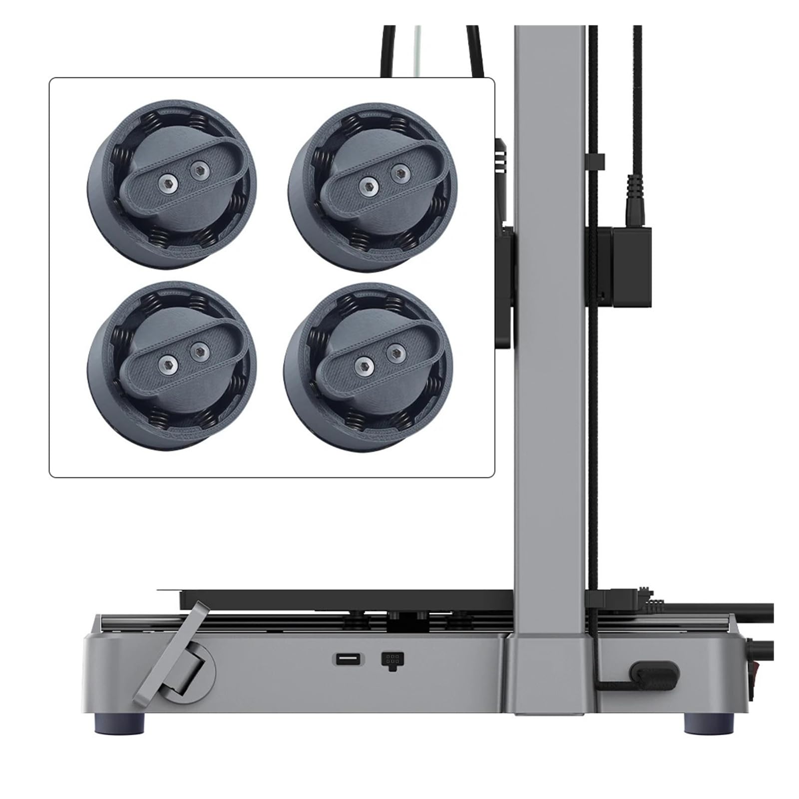 Compatibile con Creality, piedini antivibranti 4 pezzi for Hi Combo