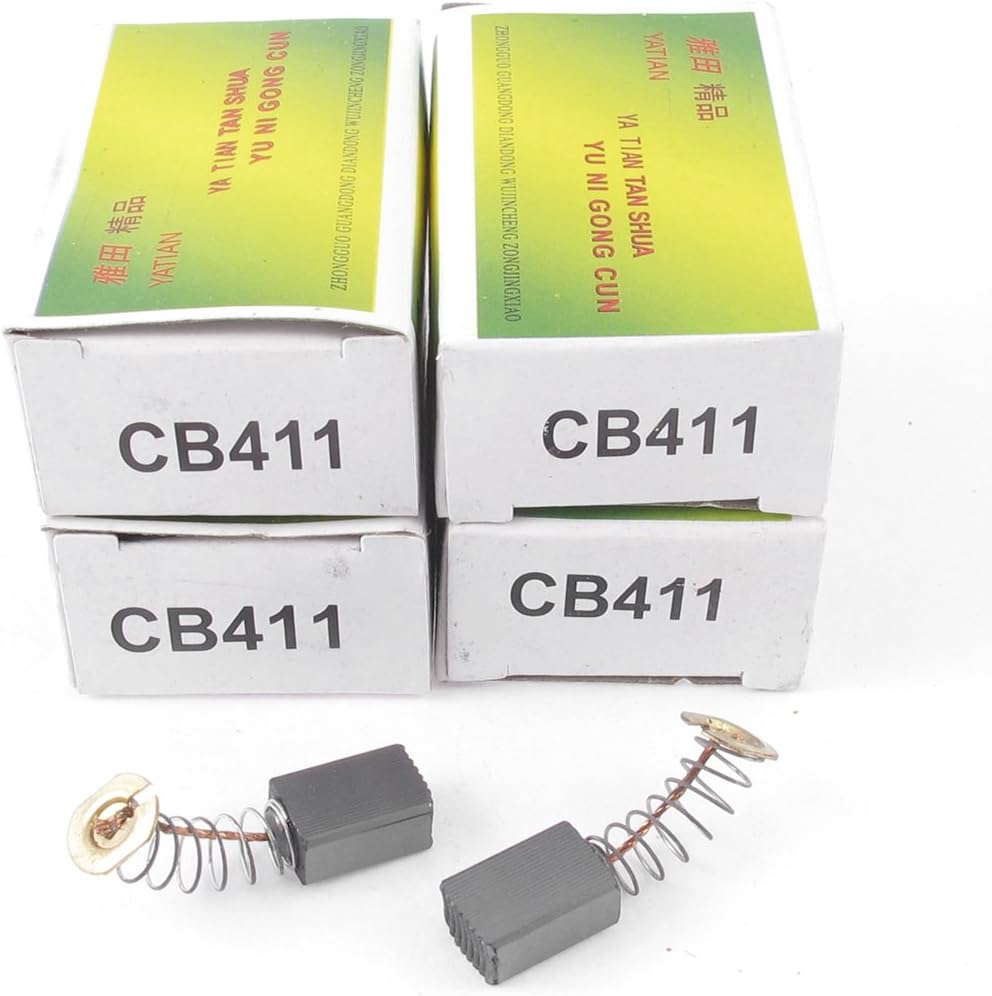 Aexit 10 Pcs CB411 6mm X 9mm X 13mm Remplacement Balais