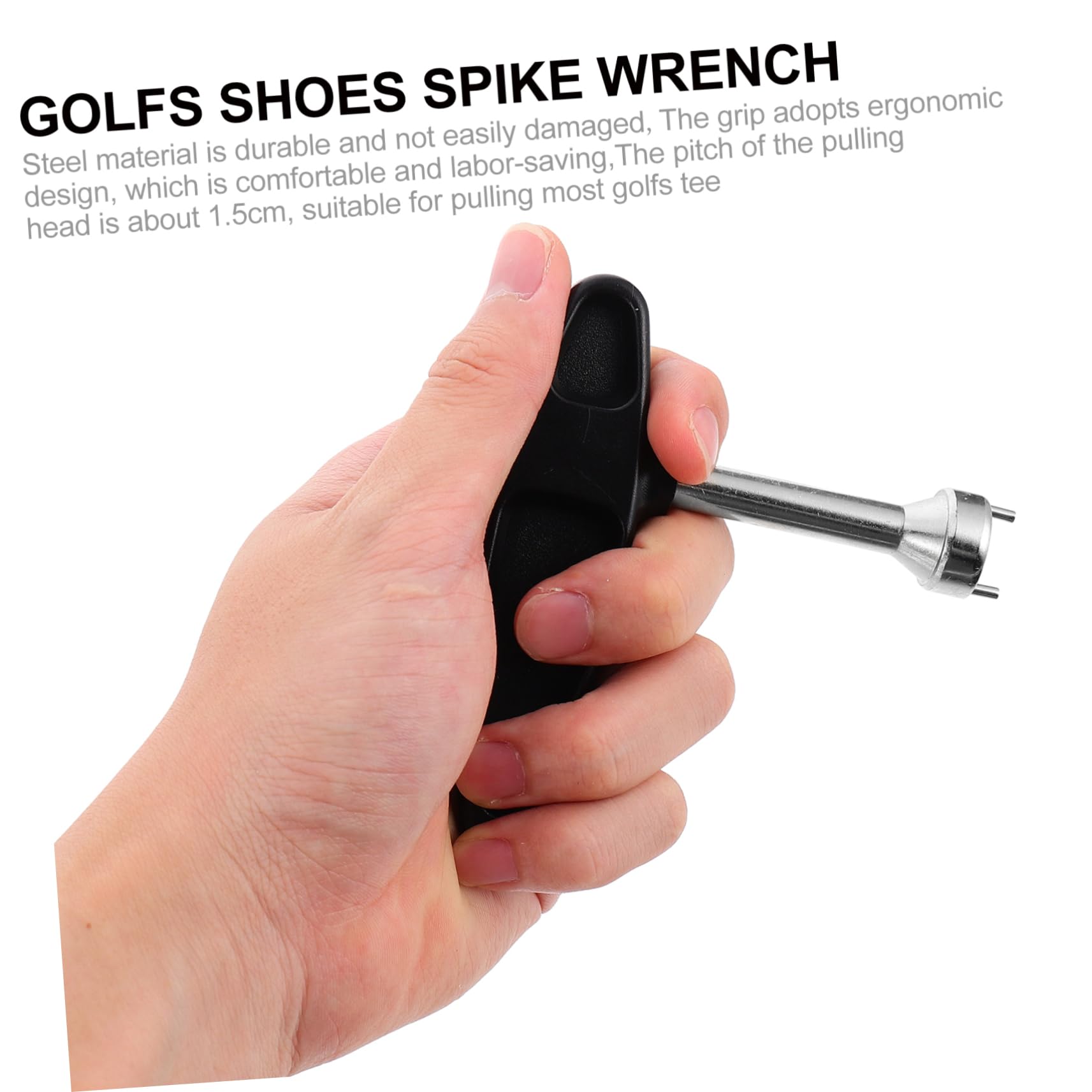 ARTSEWPLY Golf Shoe Spikes Wrench Fast Removing Nail Lifter Tool Golf Tool Wrench for Golfers