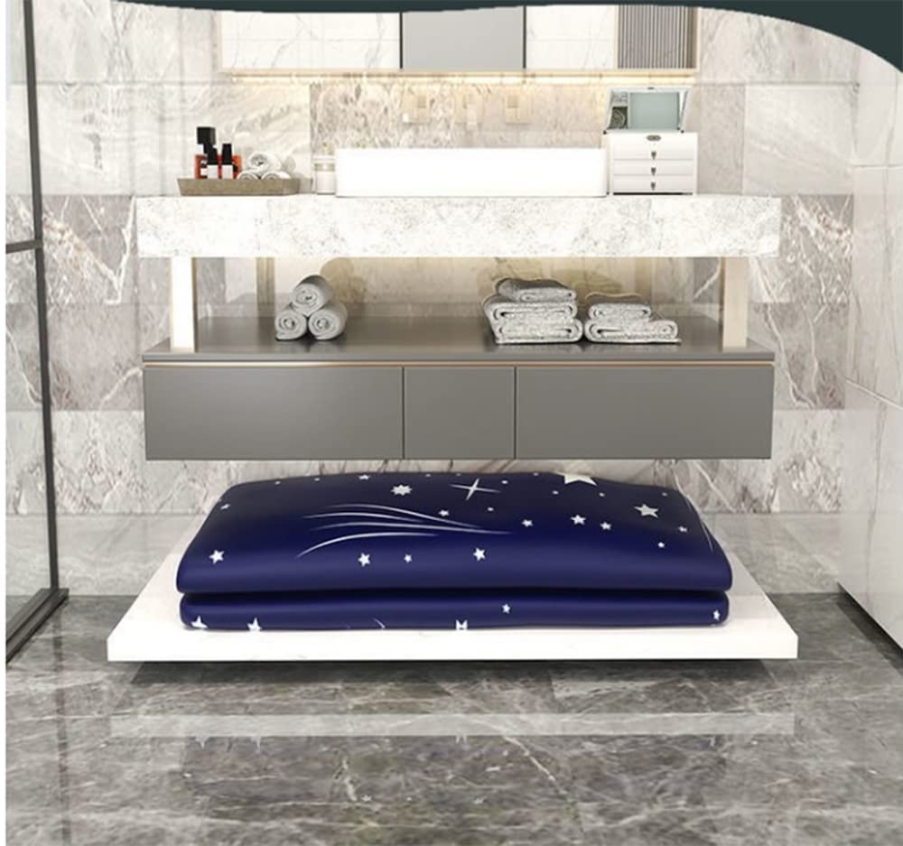 Vasca Da Bagno Pieghevole Portatile 120 Cm – Per Adulti, Autoportante, In Plastica Spessa, Blu